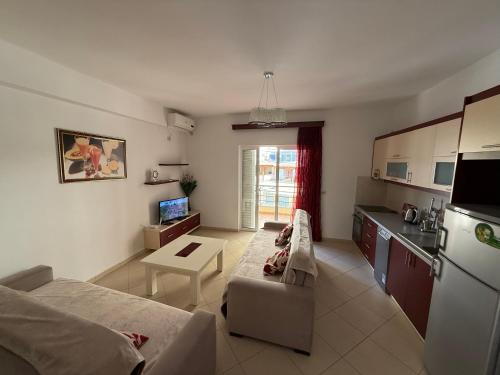 ครัวหรือมุมครัวของ Apartment Alexa