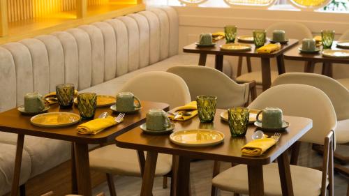 En restaurant eller et andet spisested på Hotel Ester