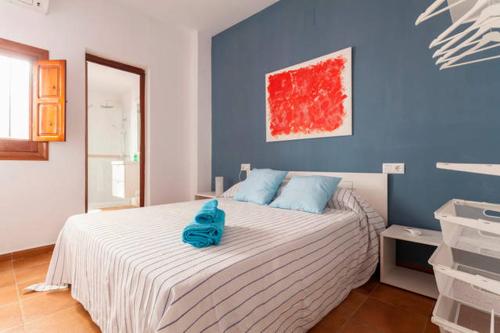 Кровать или кровати в номере My Little Loft in the Heart of Seville