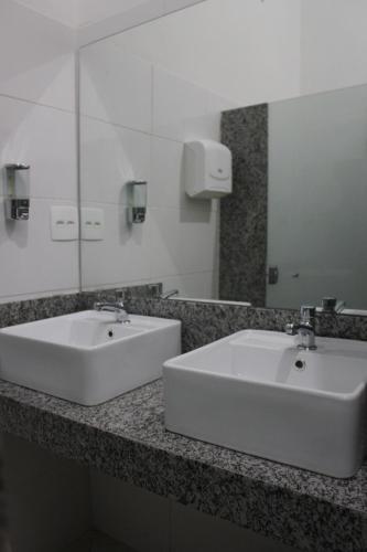 Koupelna v ubytování Hostel by Hotel Galicia