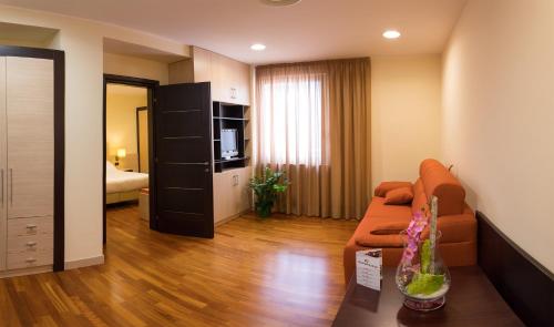 Χώρος καθιστικού στο BV President Hotel