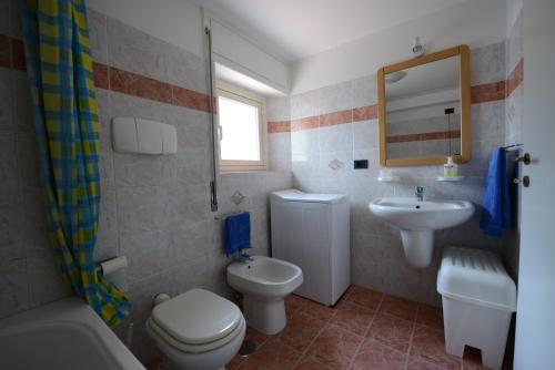Et badeværelse på Appartamento Pietri