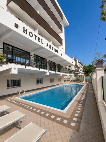 The swimming pool at or close to Hotel Artide - Beach Front