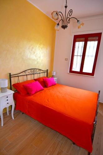 Cama o camas de una habitación en Villa Pesce