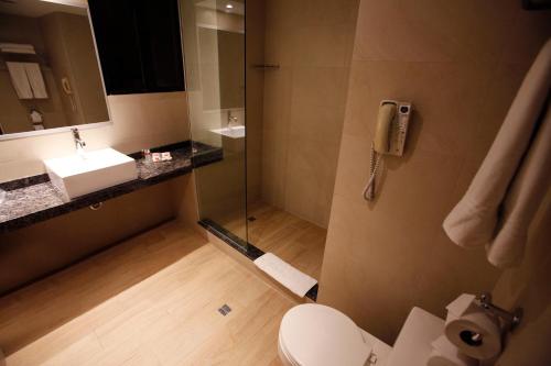 Un baño de Hotel Reina Isabel