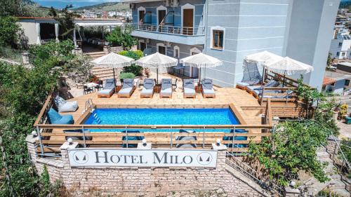 Hotel Milo Ksamil — Swimming pool