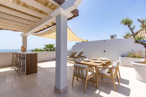 Penthouse Córdoba balcony sea view