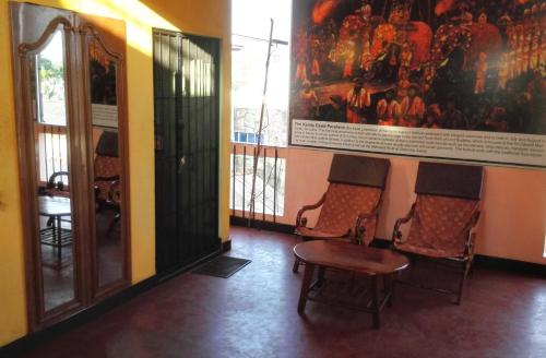 Zona de estar de Hotel 100