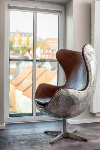 Et opholdsområde på Hotel Hafen Flensburg