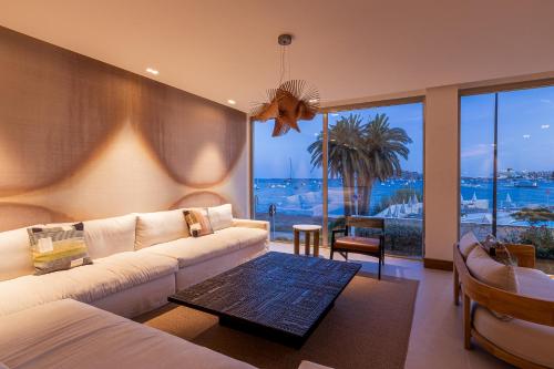 Krevet ili kreveti u jedinici u okviru objekta Hotel Simbad Ibiza