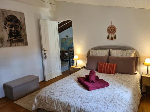 Maison 6 pers, Parking et jardin privés, Cité à pied, Très calme