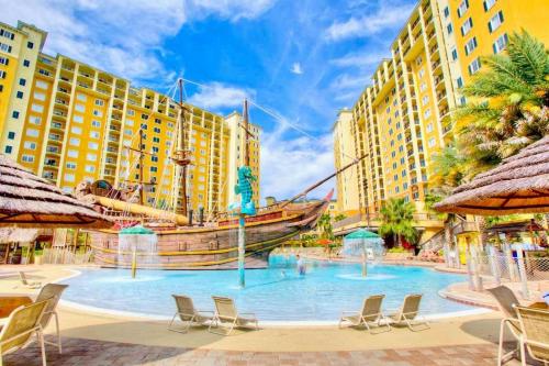 Cozy 2BR Condo Resort Spa with Pirate Pool photo 5