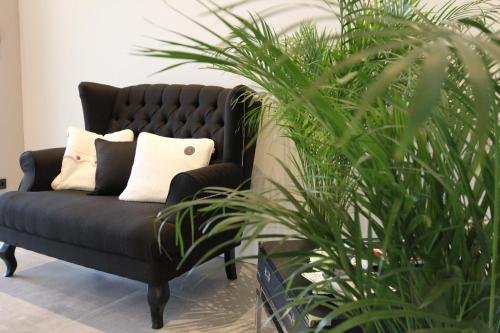 Coin salon dans l'établissement Hotel Wemperhardt
