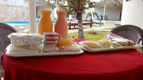 Mad i lodgen eller i nærheden