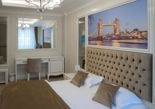 Postel nebo postele na pokoji v ubytování Hotel Amts-Apotheke