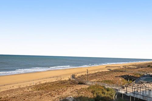 a view of a beach with the ocean at Sea Colony - 507 Georgetown House in Bethany Beach