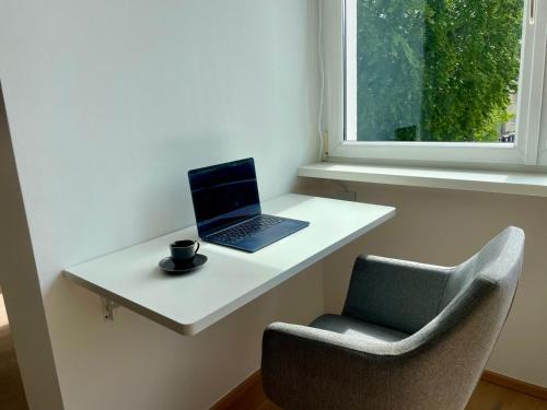 Stilvolles und ruhiges Studio