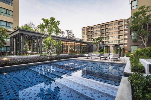 Πισίνα στο ή κοντά στο Rain Condo Hua Hin - Cha Am by SN
