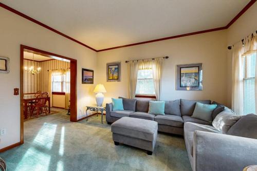 a living room with a couch and a chair at Salt Pond --- 669 Bethany Loop in Bethany Beach