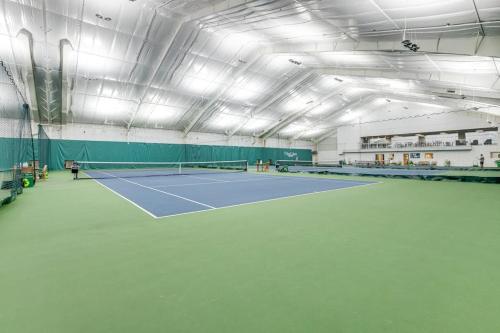 a tennis court in a building with a tennis racket at Sea Colony --- 55084 Pinewood Circle in Bethany Beach