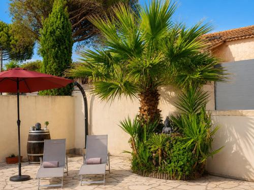 Rêve d'Azur - Maison Julia 2 chambres - plage de la Nartelle - Arrivée 17h - 20h maximum - séjour au calme - Caution 100E