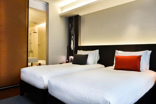 Katil atau katil-katil dalam bilik di Pullman Bangkok King Power