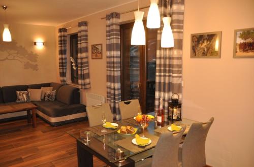 Χώρος καθιστικού στο W Cieniu Akacji