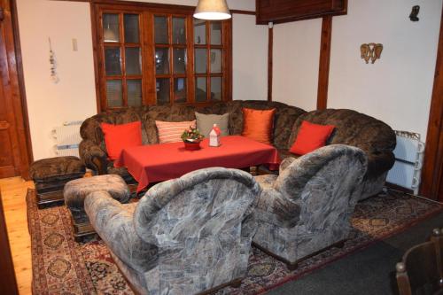 Area soggiorno di Persey Villa Borovets