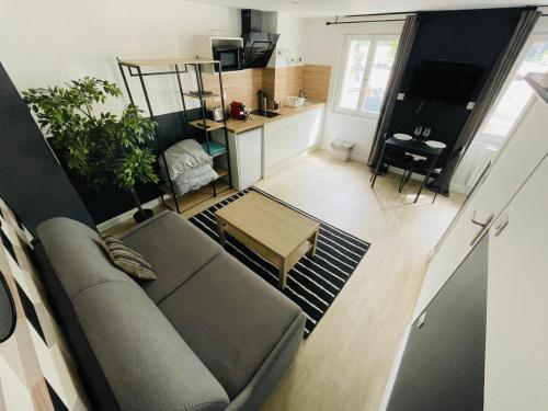 Studio cosy aux Docks de Rouen proche Kindarena - 443