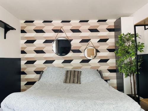 Studio cosy aux Docks de Rouen proche Kindarena - 443