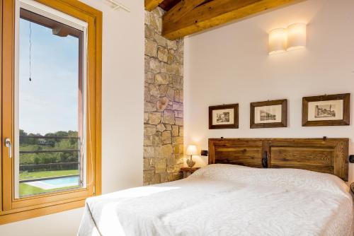 Postel nebo postele na pokoji v ubytování Azienda Agricola Rovertondo
