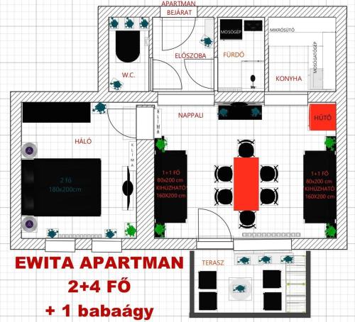 EWITA Apartman HAJDÚSZOBOSZLÓ - NYÁRI SZEZON Június 1 - Augusztus 31