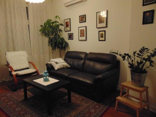 Χώρος καθιστικού στο Apartments Radićeva