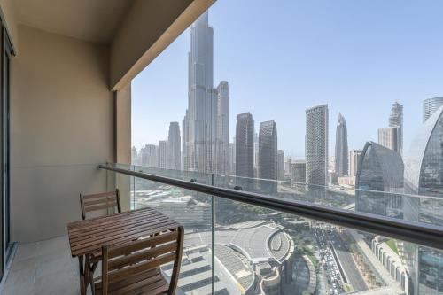 Mystic - Sleek Burj View Studio - Direct Dubai Mall Access