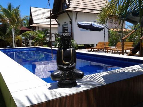 Piscina en o cerca de Pousada Thai Bungalows-Taipu de Fora