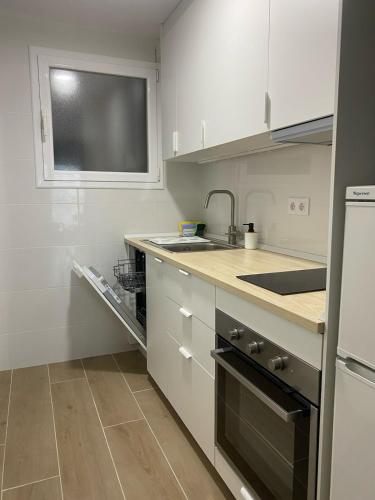 Apartament a 1a línia de mar, con WiFi