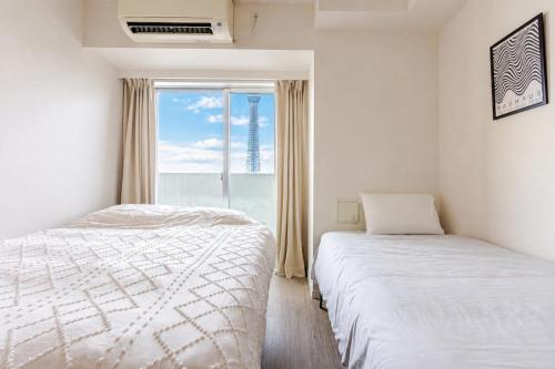 Stunning SkyTree View, Sleeps 5, Shinjuku & Shibuya Direct, 24H Supermarket 1min