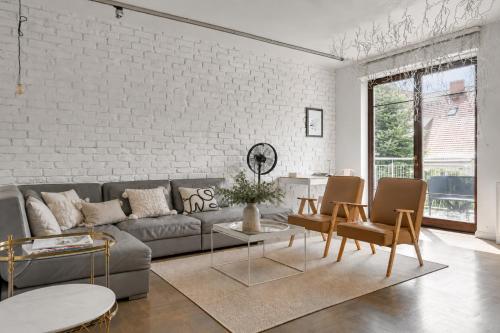 Oslo Family House z balkonem w spokojnej okolicy by Lion Apartments Sopot