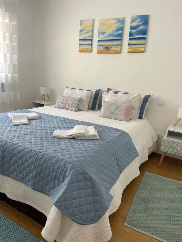 Spacious apartment with sea view in Nazaré - 120 m², fireplace