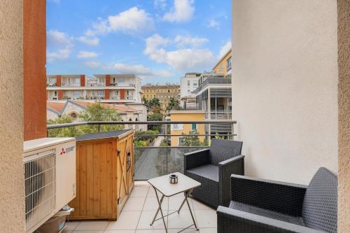 Duplex avec balcon & parking au cœur de Marseille