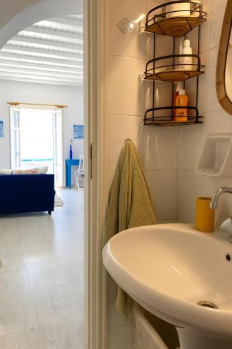 Apartment in Agios Ioannis Mykonos with Sea Views