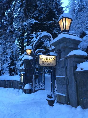Hotel Schloss Ragaz v zimě