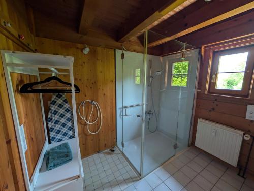 Gallery image of FeWo Aus'm Garten im Holzblockhaus nähe Aachen in Eschweiler
