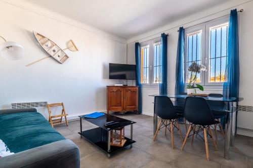 La Villa Vermeille de Barcarès à la plage, front de mer, 3 étoiles