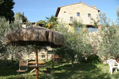 Taman di luar Borgo Medievale di Poggio Alla Pieve Relais, Food & Art