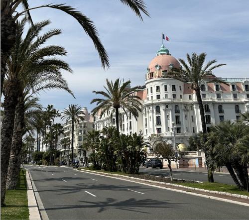 A Luxurious Apartment Red with AC on Promenade des Anglais