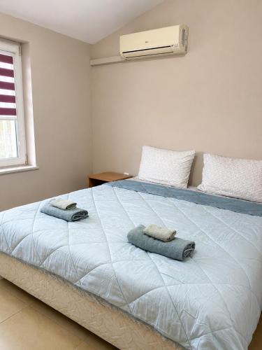 Llit o llits en una habitació de Glory Two-Bedroom Apartment-Saint Constantine and Helena