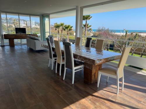 Villa première ligne plage