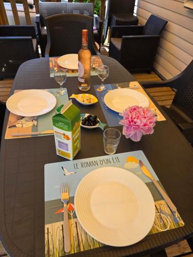 MOBIL HOME récent 35 m2, 3 chambres, climatisation
