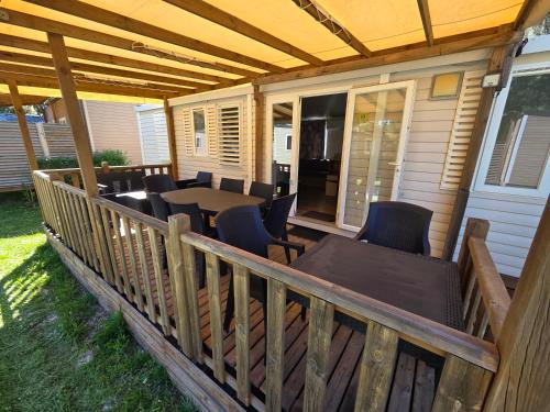 MOBIL HOME récent 35 m2, 3 chambres, climatisation